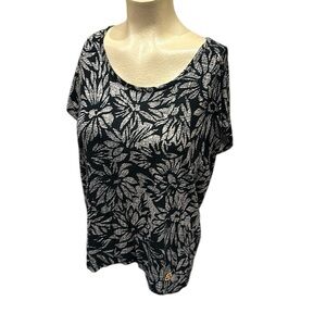 Michael Kors flowered blouse